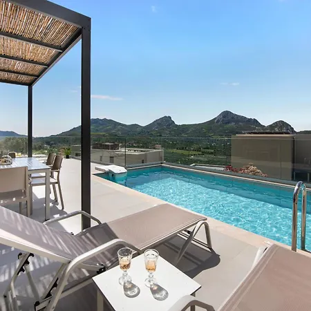 Porti Villas Iraklis Asomatoi Exterior photo